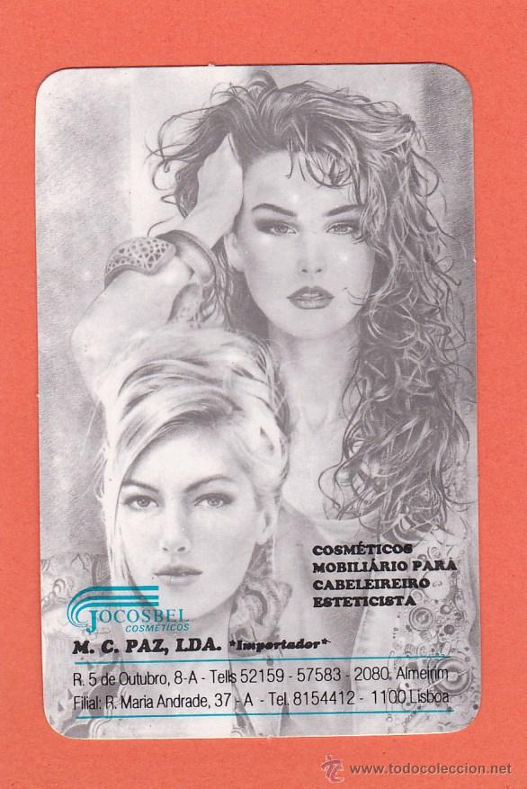 Coleccionismo calendarios: CALENDARIO PORTUGAL 1992 - JOCOSBEL COSMETICOS. CHICA. MUJER