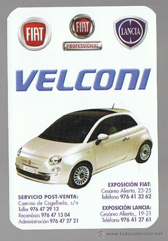 Coleccionismo calendarios: CALENDARIO VELCONI FIAT LANCIA 2008
