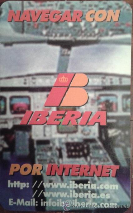Coleccionismo calendarios: CALENDARIO DE IBERIA - Foto 1