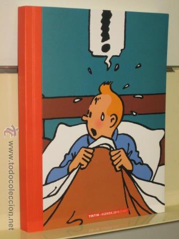 Coleccionismo calendarios: AGENDA TINTIN 2015 OFERTA