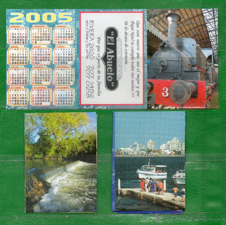 Coleccionismo calendarios: Uruguay- 3 Calendarios de la misma Empresa - Foto 1