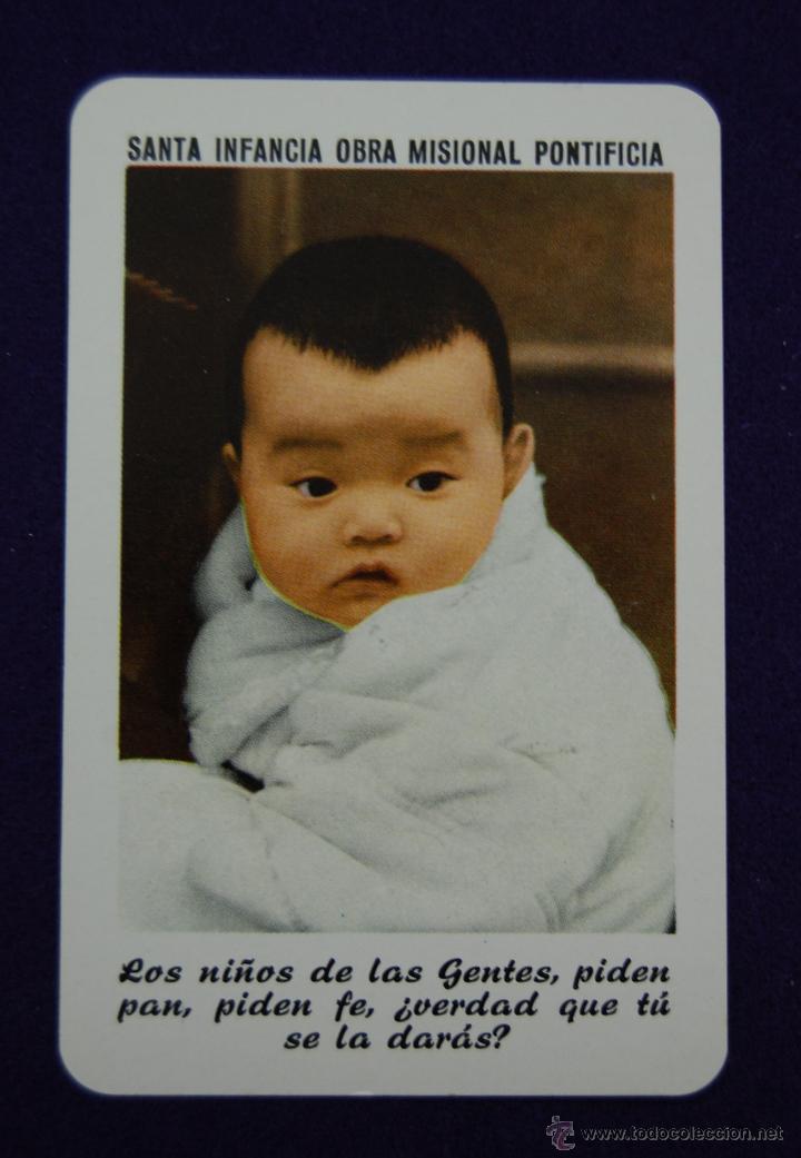 Sammeln von Kalendern: CALENDARIO FOURNIER. SANTA INFANCIA OBRA MISIONAL PONTIFICIA. 1973