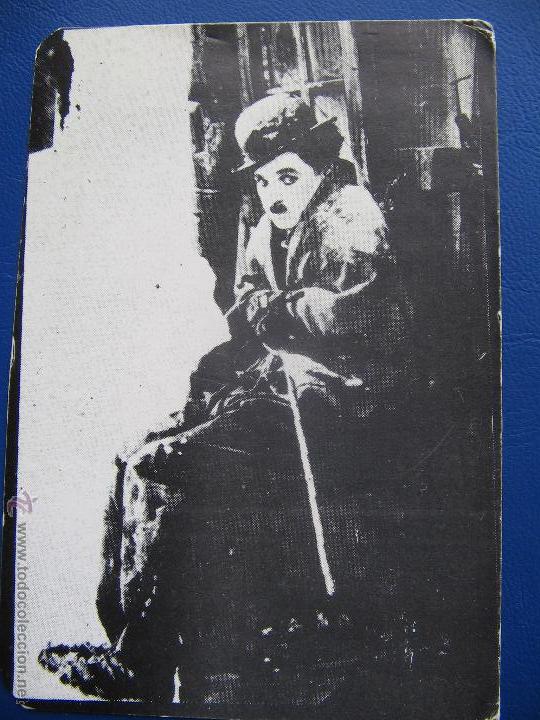Coleccionismo calendarios: CALENDARIO BOLSILLO CINE 1979 (PUBLICITARIO L&acute;HOSPITALET) CHARLOT. CHARLIE CHAPLIN (FOTO)