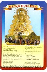 Coleccionismo Calendarios: 11-04rr144. Calendario. Salve Rociera