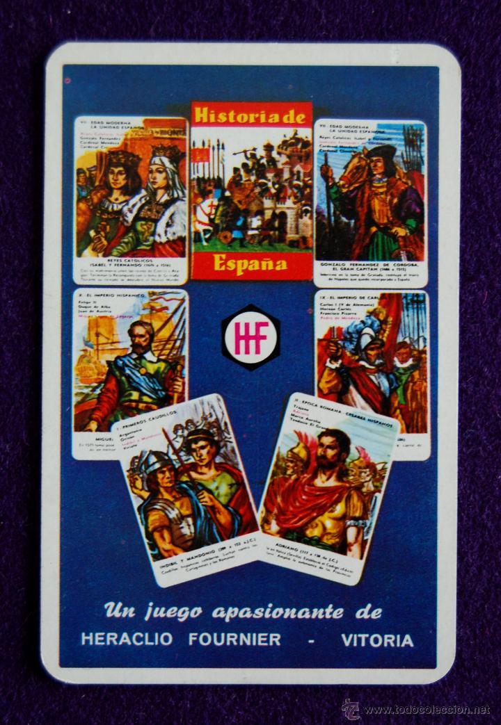 Collezionismo Calendari: CALENDARIO FOURNIER. HISTORIA DE ESPA&Ntilde;A. JUEGO APASIONANTE. 1969