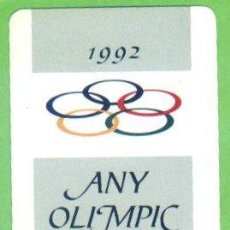 Coleccionismo Calendarios: CALENDARIO 1992. CAIXA TARRAGONA. ANY OLIMPIC. OLIMPIADA BARCELONA 92. OLIMPIADAS.. Lote 235200275