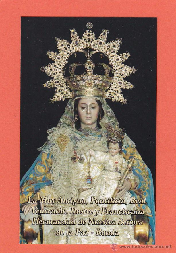 Coleccionismo calendarios: CALENDARIO 2005 - HERMANDAD DE NUESTRA SE&Ntilde;ORA DE LA PAZ. RONDA