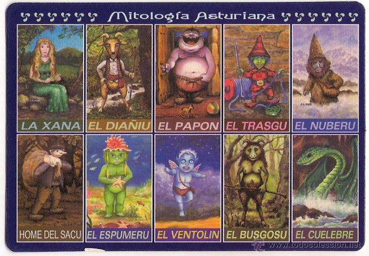 Resultado de imagen de mitologia asturiana
