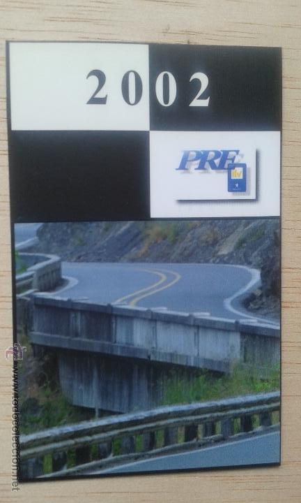 Coleccionismo Calendarios: 1 CALENDARIO DE ** PEUGEOT ** A&Ntilde;O 2002 -