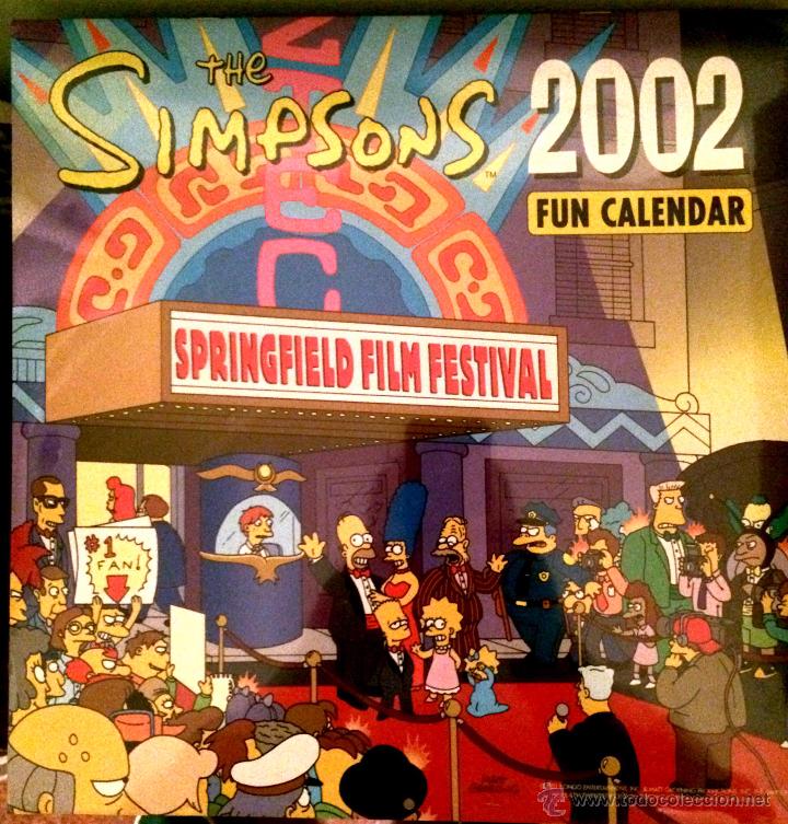Details about   Rare 1 Lot Of 3 Simpson Calendars Harper Entertainment 2002 & 2003 