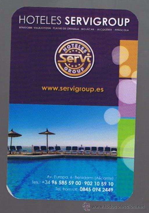 CALENDARIO HOTELES SERVIGROUP A&Ntilde;O 2012