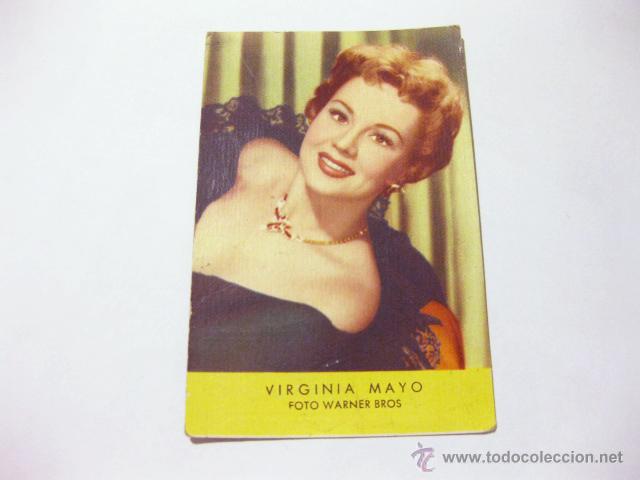 Coleccionismo Calendarios: CALENDARIO DE 1956 CON LA FOTOGRAFIA DE VIRGINIA MAYO - WARNER BROSS