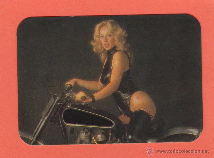 Coleccionismo calendarios: CALENDARIO EROTICO PORTUGAL 1985 - CHICA EN MOTO
