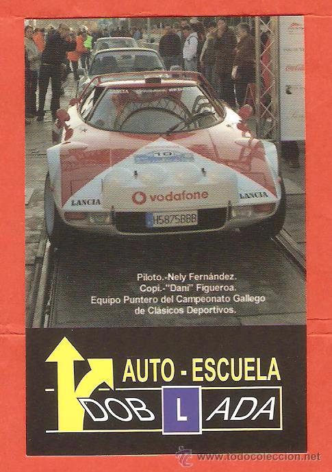 Coleccionismo calendarios: CALENDARIO DE BOLSILLO PUBLICITARIO A&Ntilde;O 2008 COCHE - CAMPEONATO GALLEGO DE CL&Aacute;SICOS DEPORTIVOS