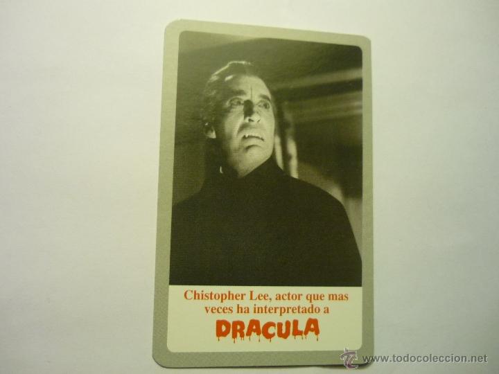 Coleccionismo calendarios: calendARIO CINE DRACULA.-C.LEE 2006