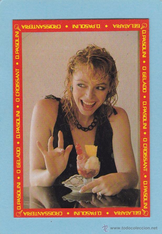 Coleccionismo calendarios: CALENDARIO PORTUGAL 1986 - MUJER. CHICA CON COPA DE HELADO