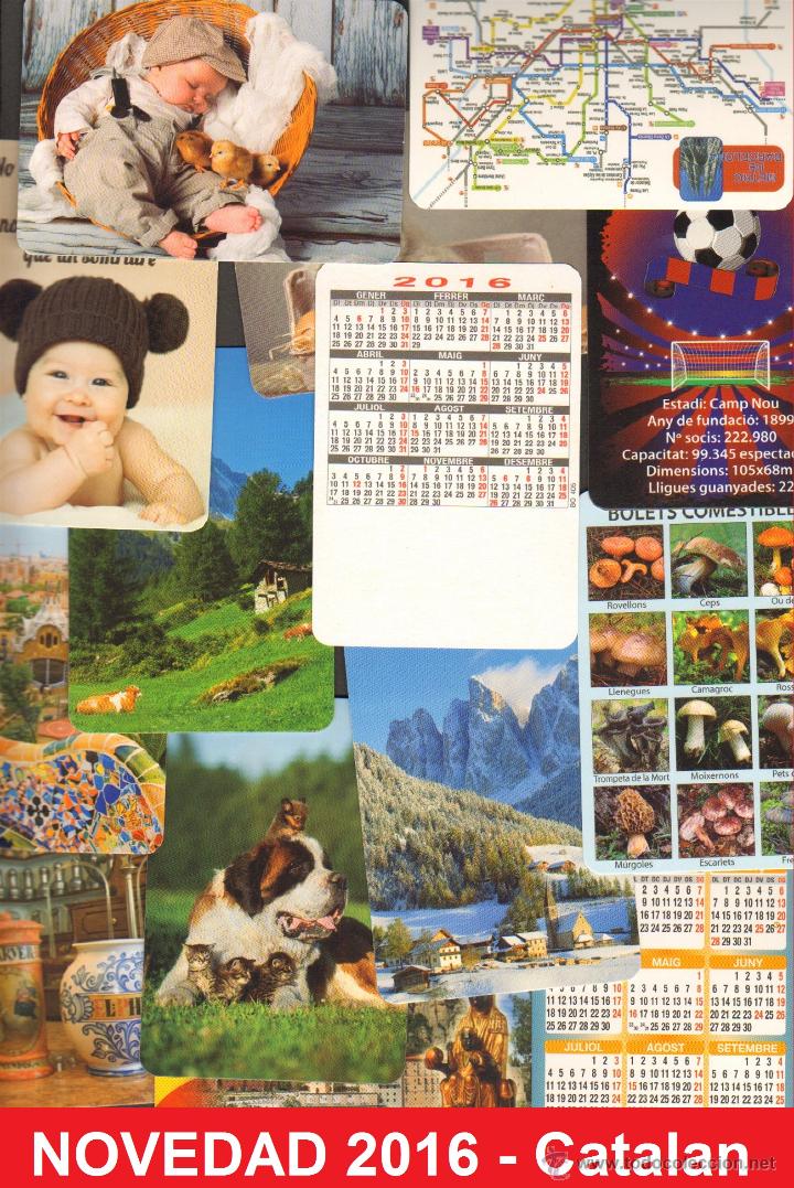 Coleccionismo calendarios: 12 Calendarios de Bolsillo - 2016 &iexcl;&iexcl;NOVEDAD!! - Foto 1