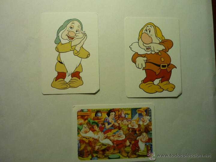 Coleccionismo Calendarios: LOTE BLANCANIEVES DISNEY EXTRANJEROS 2012