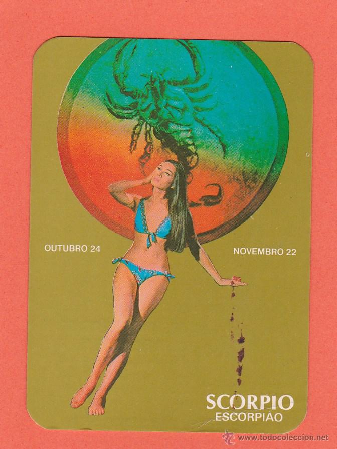 Coleccionismo Calendarios: CALENDARIO PORTUGAL 1985 - HOROSCOPO ESCORPIO