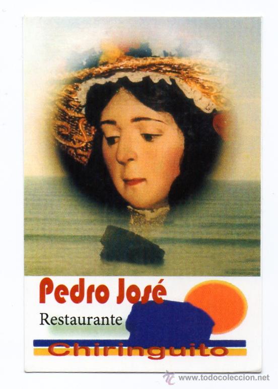 Coleccionismo calendarios: Calendario de Publicidad 2015 - RESTAURANTE - PEDRO JOSE