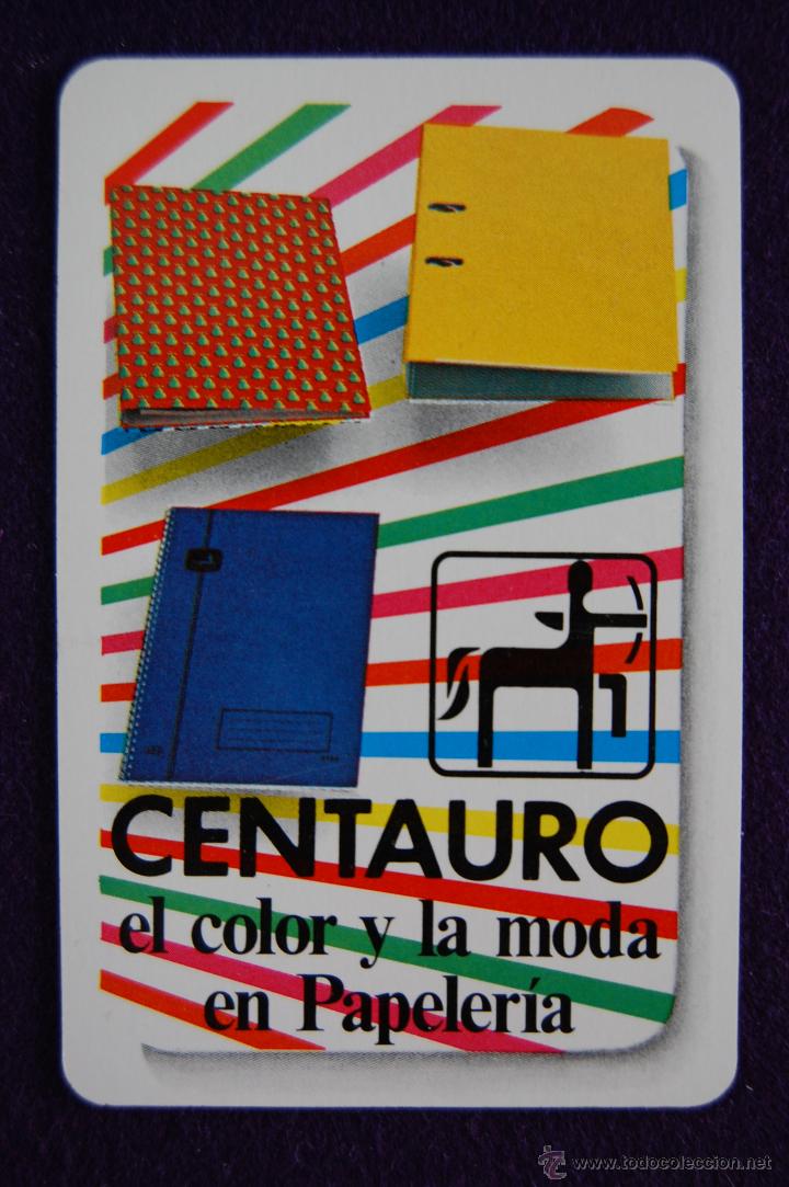 Coleccionismo calendarios: CALENDARIO FOURNIER. CENTAURO. 1985