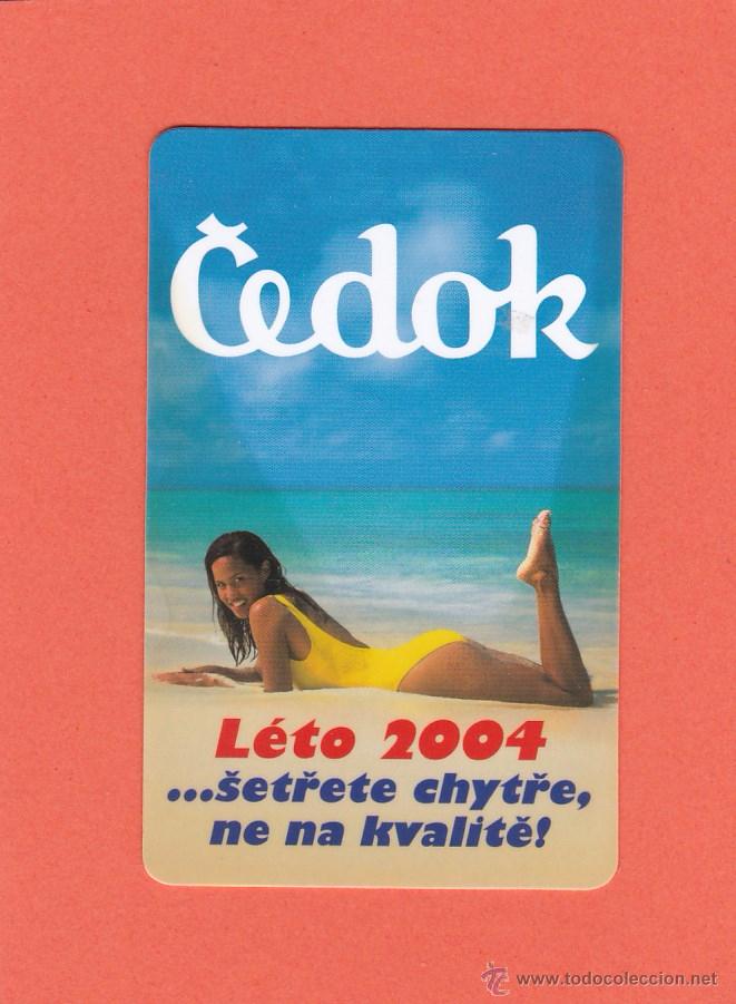 Coleccionismo calendarios: CALENDARIO EROTICO EXTRANJERO 2004 - CEDOK. CHICA EN BA&Ntilde;ADOR EN LA PLAYA