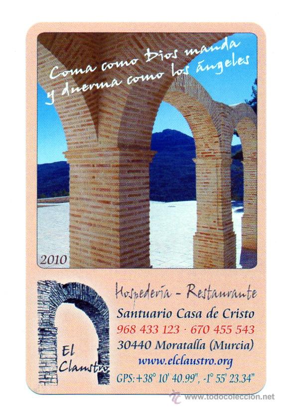Collezionismo Calendari: Calendario H. FOURNIER 2010 - EL CLAUSTRO