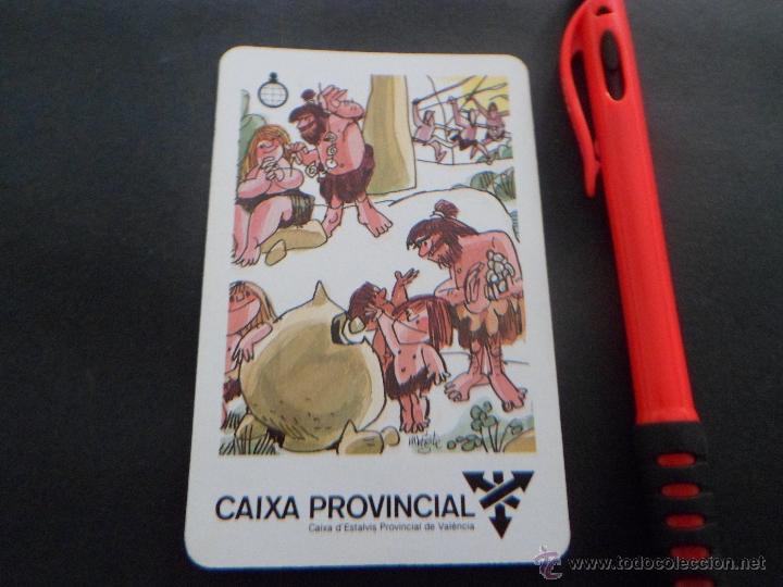 Coleccionismo Calendarios: CALENDARIO FOURNIER - CAIXA PROVINCIAL DE VALENCIA - 1987 - DIBUJO DE MINGOTE - PREHISTORIA