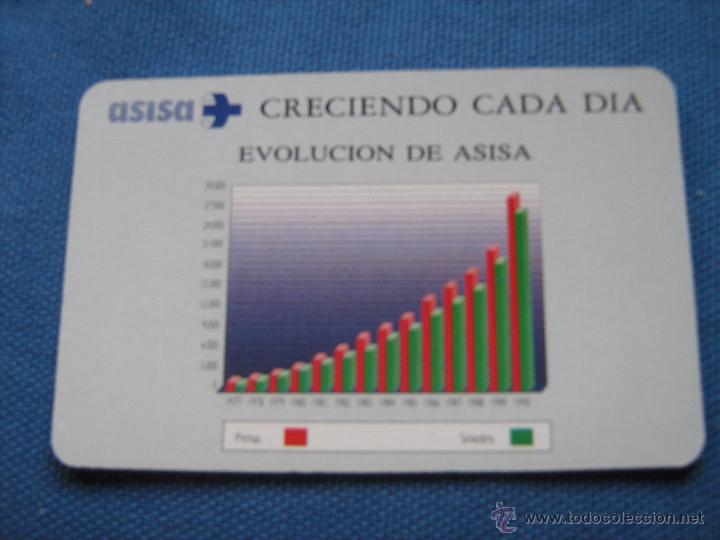 Coleccionismo Calendarios: CALENDARIO DE FOURNIER PUBLICIDAD DE ASISA DEL A&Ntilde;O 1992