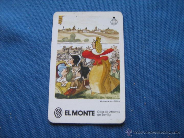 Coleccionismo Calendarios: CALENDARIO DE FOURNIER PUBLICIDAD DEL MONTE DE PIEDAD Y CAJA DE AHORROS DE SEVILLA DE 1989