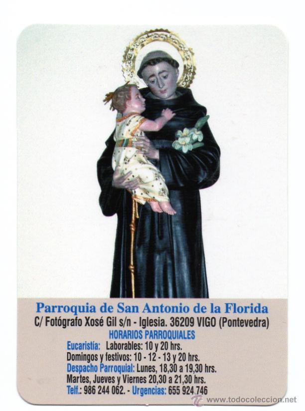 Coleccionismo calendarios: Calendario de Publicidad 2008 - PARROQUIA DE SAN ANTONIO DE LA FLORIDA