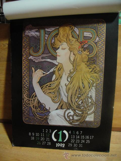 Coleccionismo calendarios: calendario de 1992 - alfons mucha - Foto 3