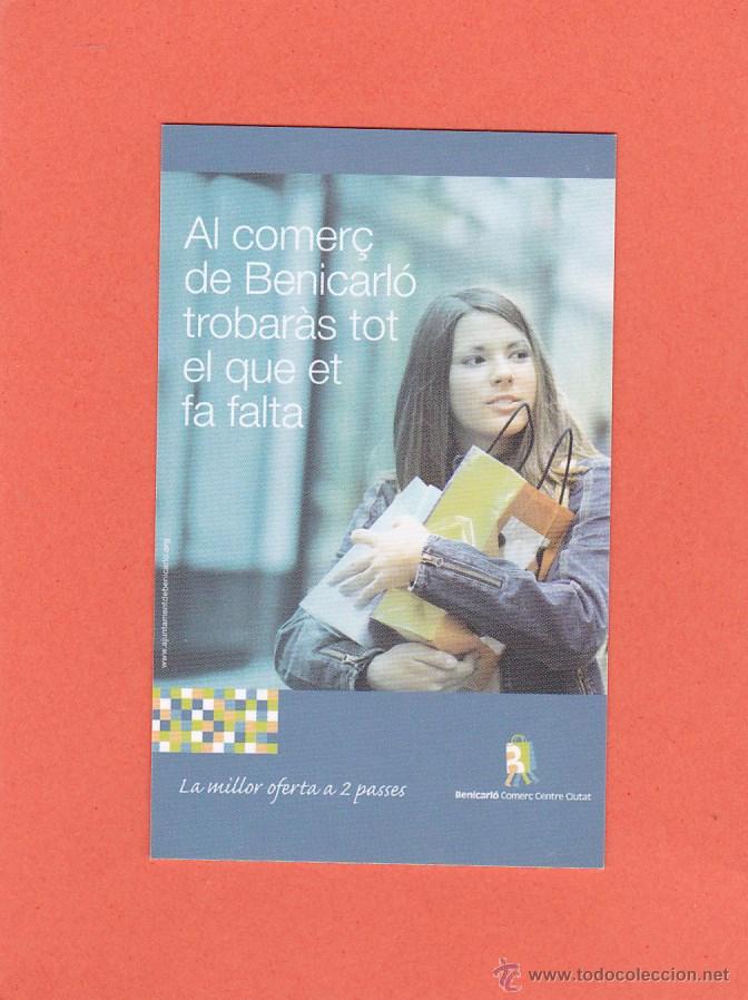 Coleccionismo calendarios: CALENDARIO 2008 - COMERCIO BENICARL&Oacute;. CHICA DE COMPRAS