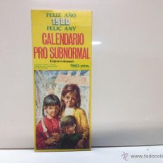 Coleccionismo Calendarios: CALENDARIO PRO SUMNORMAL 1982 (B). Lote 52004126