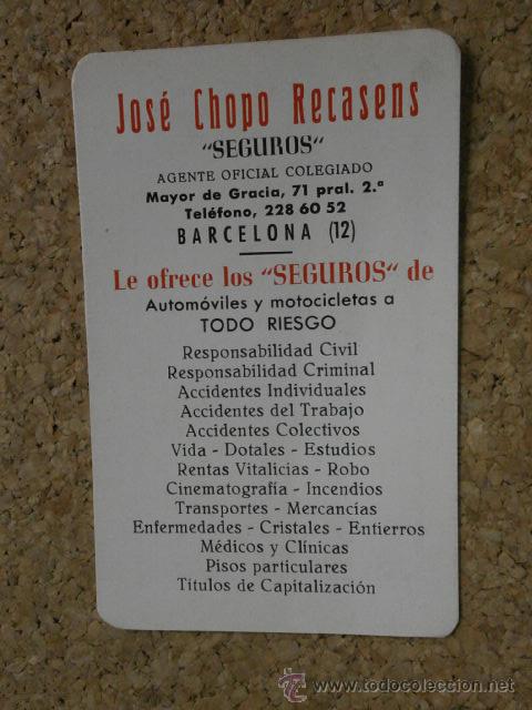 Coleccionismo calendarios: CALENDARIO JOSE CHOPO RECASENS 1967 CAL-6428