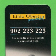 Coleccionismo Calendarios: CALENDARIO DE BOLSILLO 1996 - ''LA CAIXA'' - CAIXA D'ESTALVIS I PENSIONS DE BARCELONA.