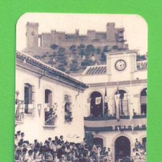 Coleccionismo Calendarios: CALENDARIO DE BOLSILLO 2001 - CORRIDA DE TOROS EN LA PLAZA DEL AYUNTAMIENTO AÑO 1942.