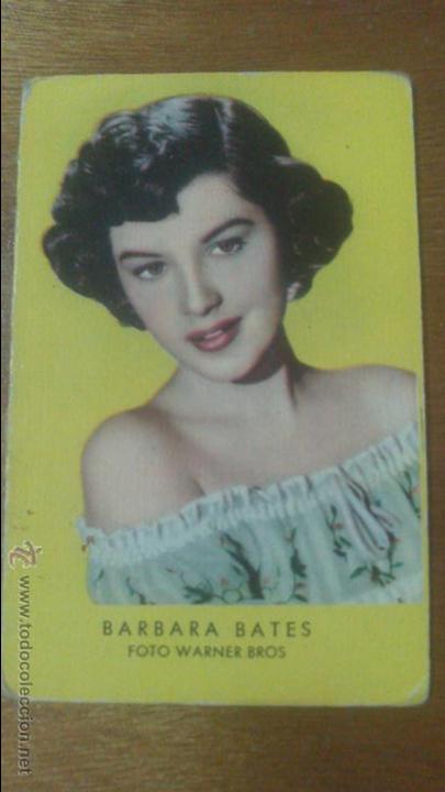 Coleccionismo Calendarios: CALENDARIO PARA 1956,  ACTRIZ BARBARA BATES FOTO UNIVERSAL