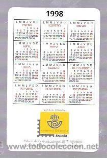 Coleccionismo calendarios: CALENDARIO PUBLICITARIO. 1998. - Foto 2