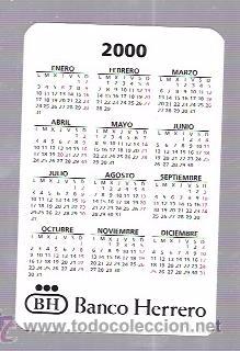 Coleccionismo calendarios: CALENDARIO PUBLICITARIO. 2000. - Foto 2