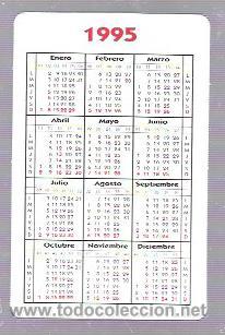 Coleccionismo calendarios: CALENDARIO PUBLICITARIO. 1995. - Foto 2