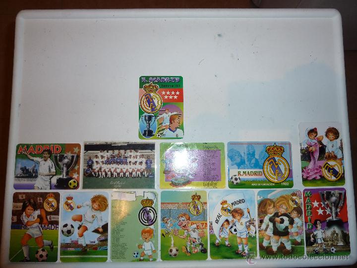 Coleccionismo calendarios: LOTE DE CALENDARIOS DEL REAL MADRID - Foto 2