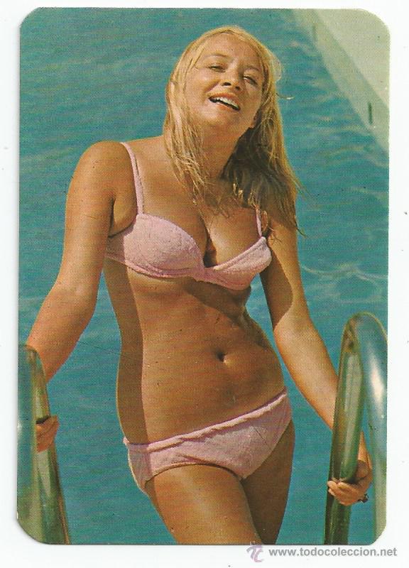 Coleccionismo Calendarios: CALENDARIO CHICA EN BIKINI - A&Ntilde;O 1974
