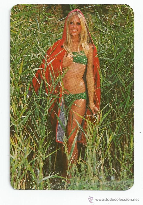 Coleccionismo Calendarios: CALENDARIO CHICA EN BIKINI - A&Ntilde;O 1972