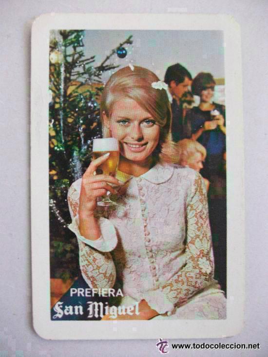 Coleccionismo Calendarios: FOURNIER DE 1965 : CERVEZA SAN MIGUEL.