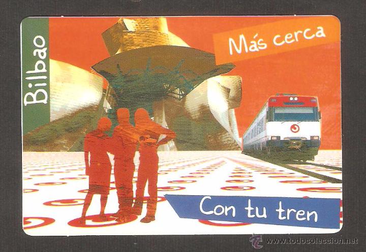Coleccionismo calendarios: CALENDARIO DE BOLSILLO PUBLICITARIO A&Ntilde;O 2005 TRENES - RENFE CERCAN&Iacute;AS - BILBAO