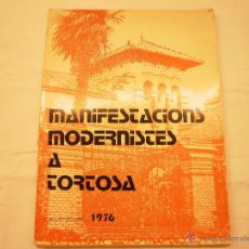 Coleccionismo Calendarios: CALENDARIO DE PARED 1976. MANIFESTACIONS MODERNISTES A TORTOSA. Lote 53067492
