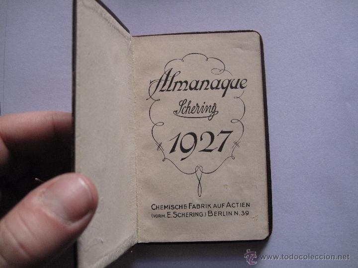Coleccionismo calendarios: Almanaque de bolsillo 1927 - Foto 1