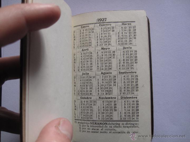 Coleccionismo calendarios: Almanaque de bolsillo 1927 - Foto 2