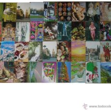 Coleccionismo Calendarios: 38 CALENDARIOS DIFERENTES TEMATICOS. . Lote 58267358